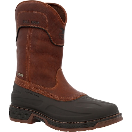 Size 8.5 Steel Steel Toe Boots, Brown